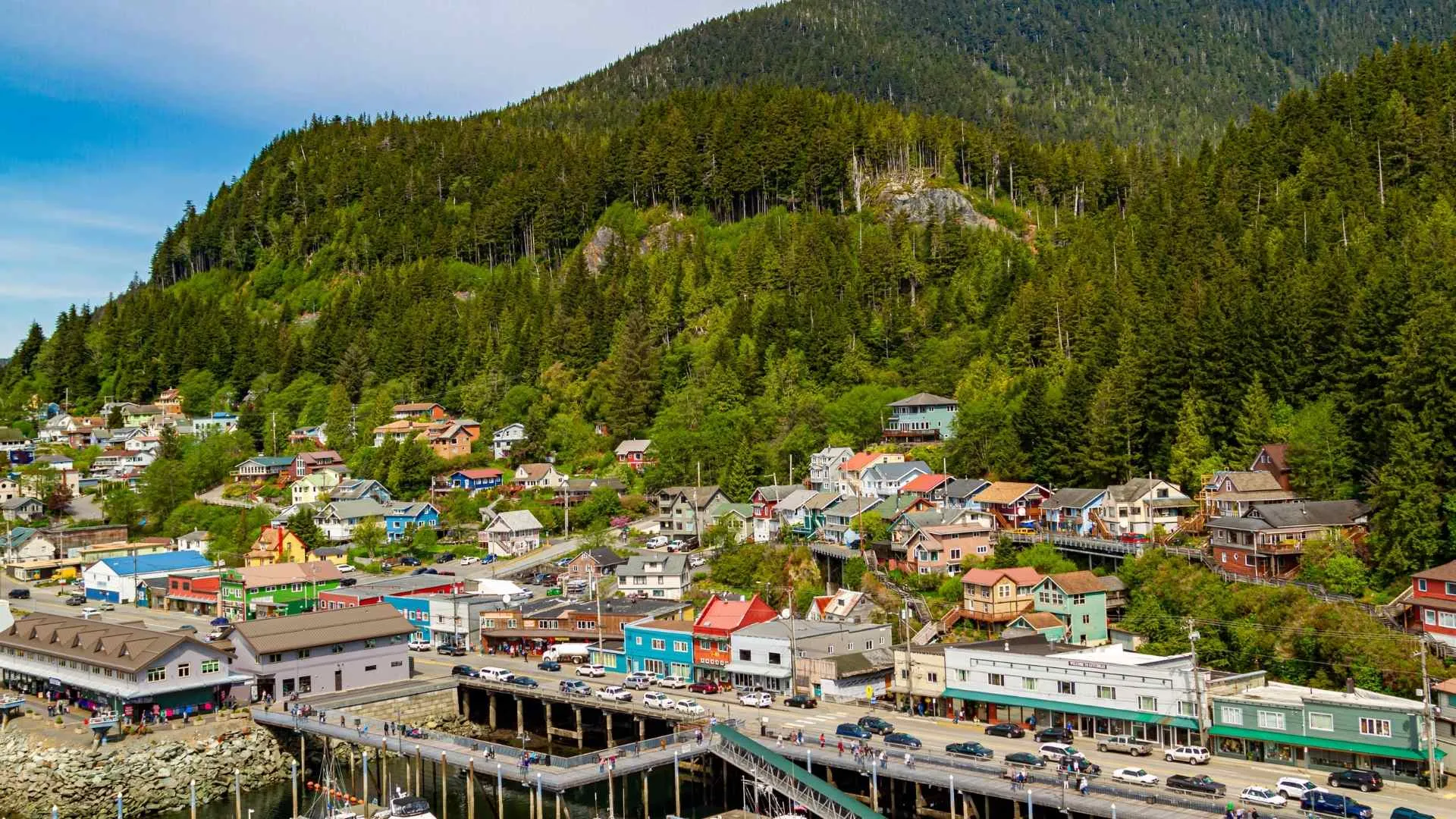 downtown Ketchikan Alaska downtown Ketchikan Alaska