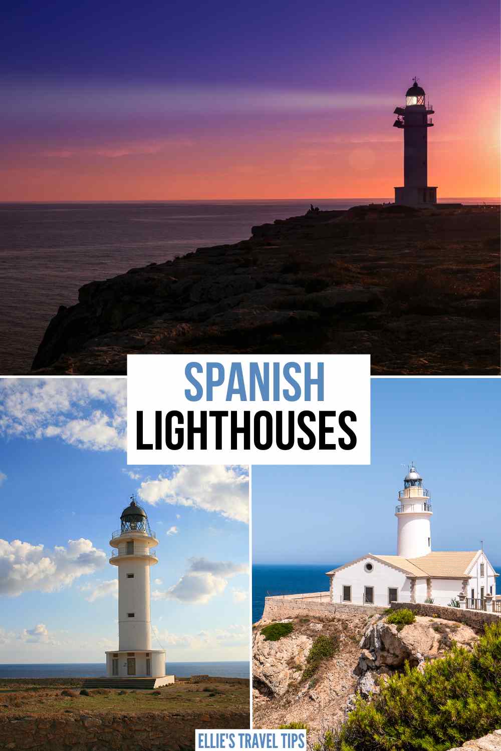lighthouses of Spain pin