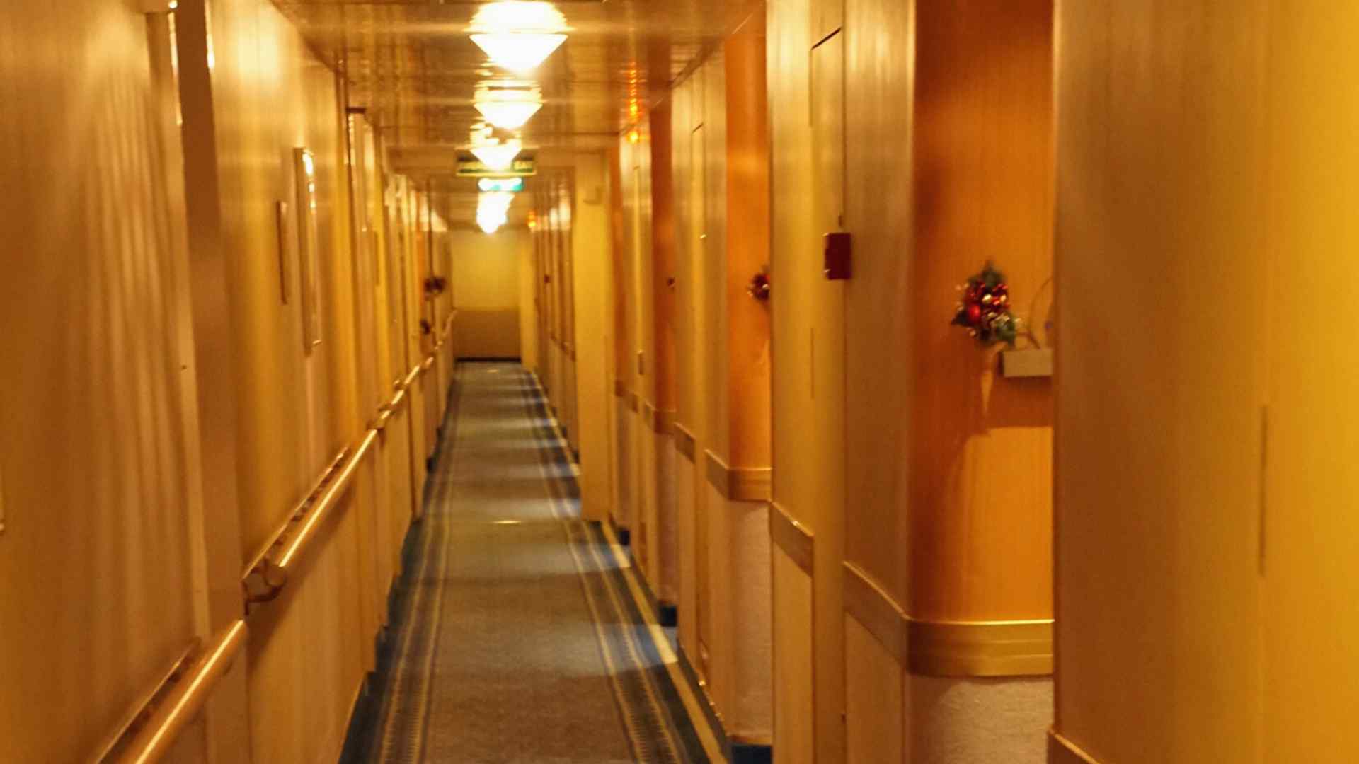 cruise hallway