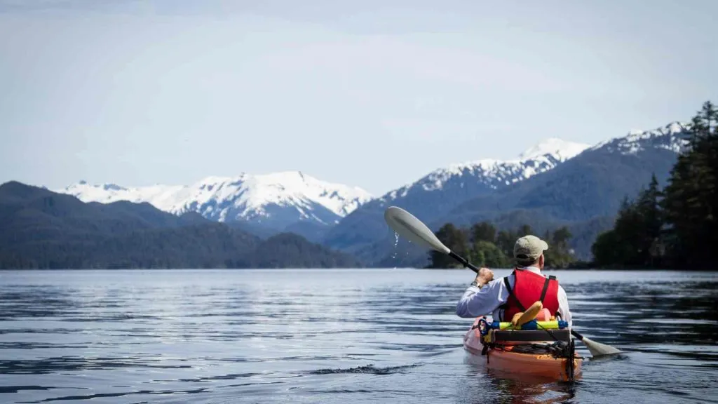 kayaking in sitka alaska