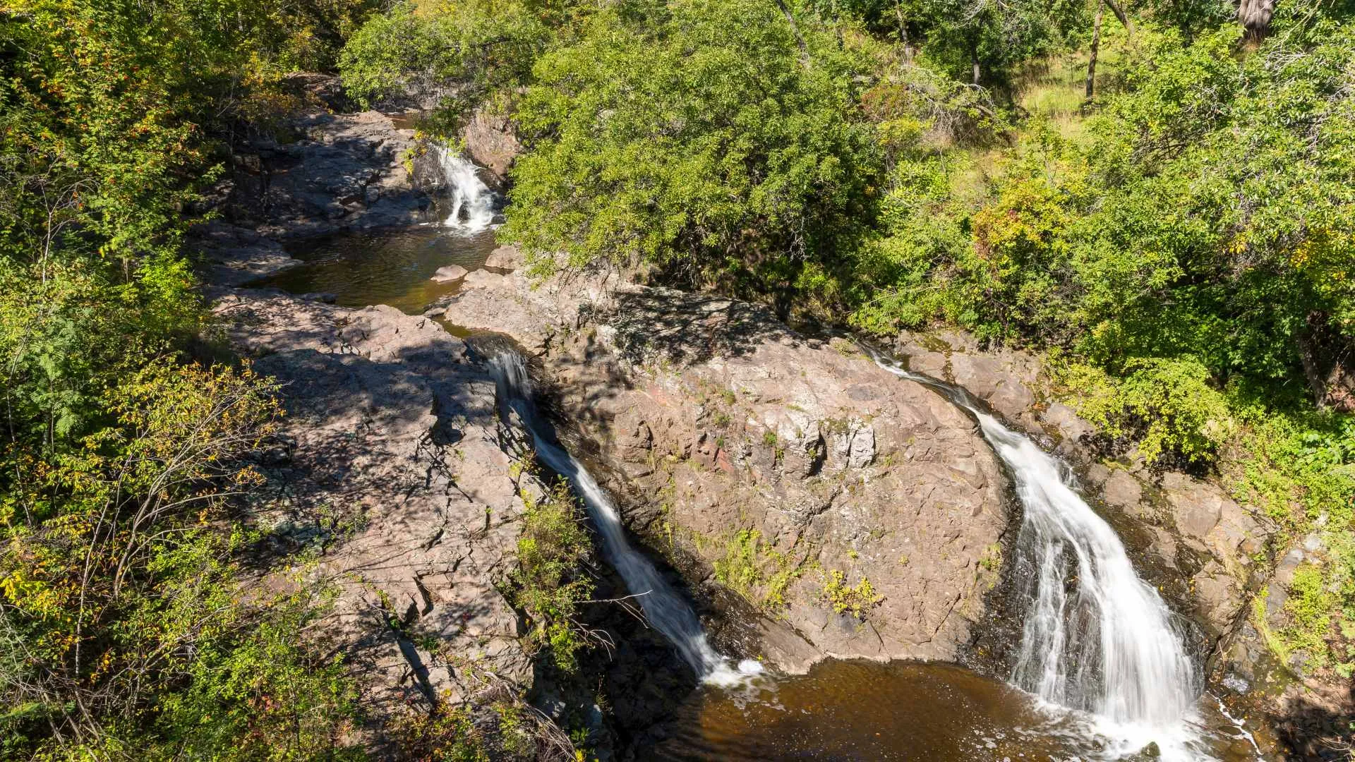waterfalls Duluth mn-8 Chester Creek Falls