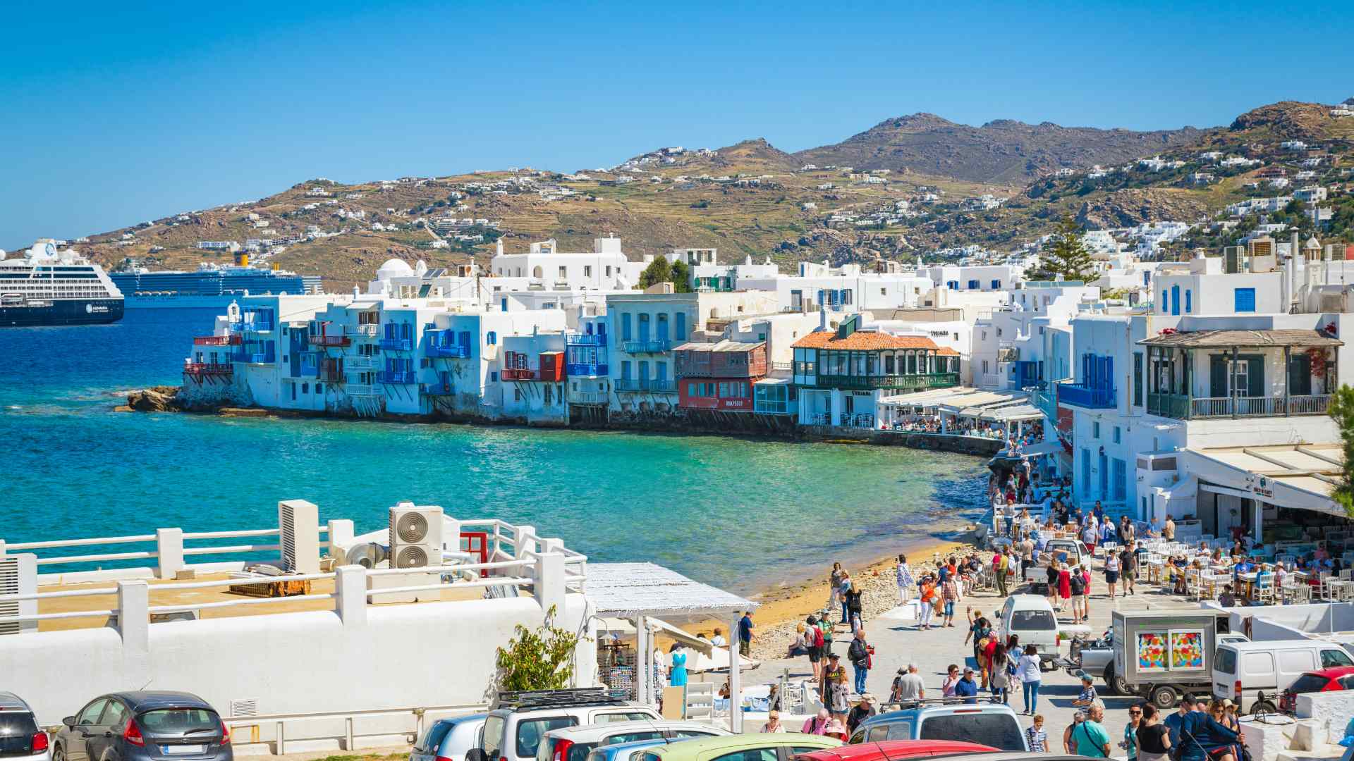 Mykonos beach