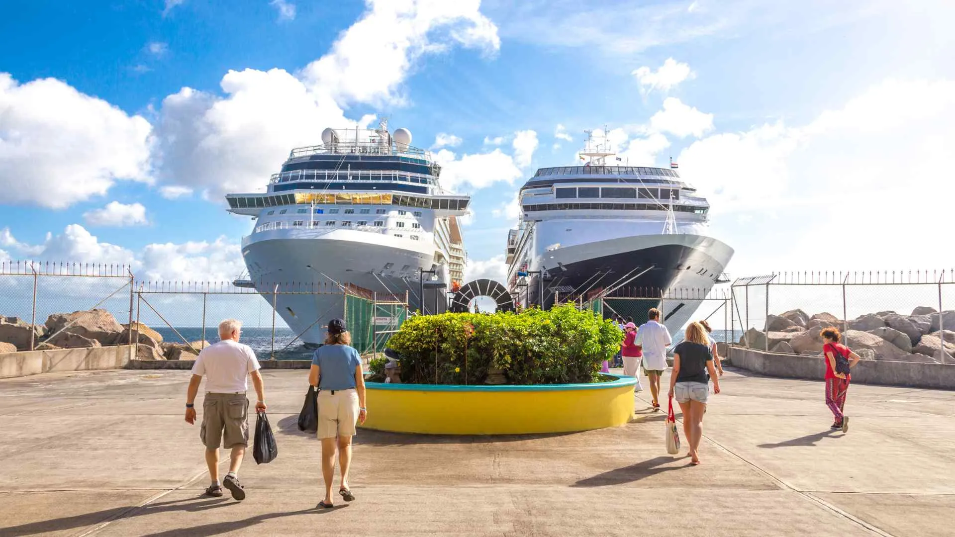 St Thomas cruise port St Thomas cruise port