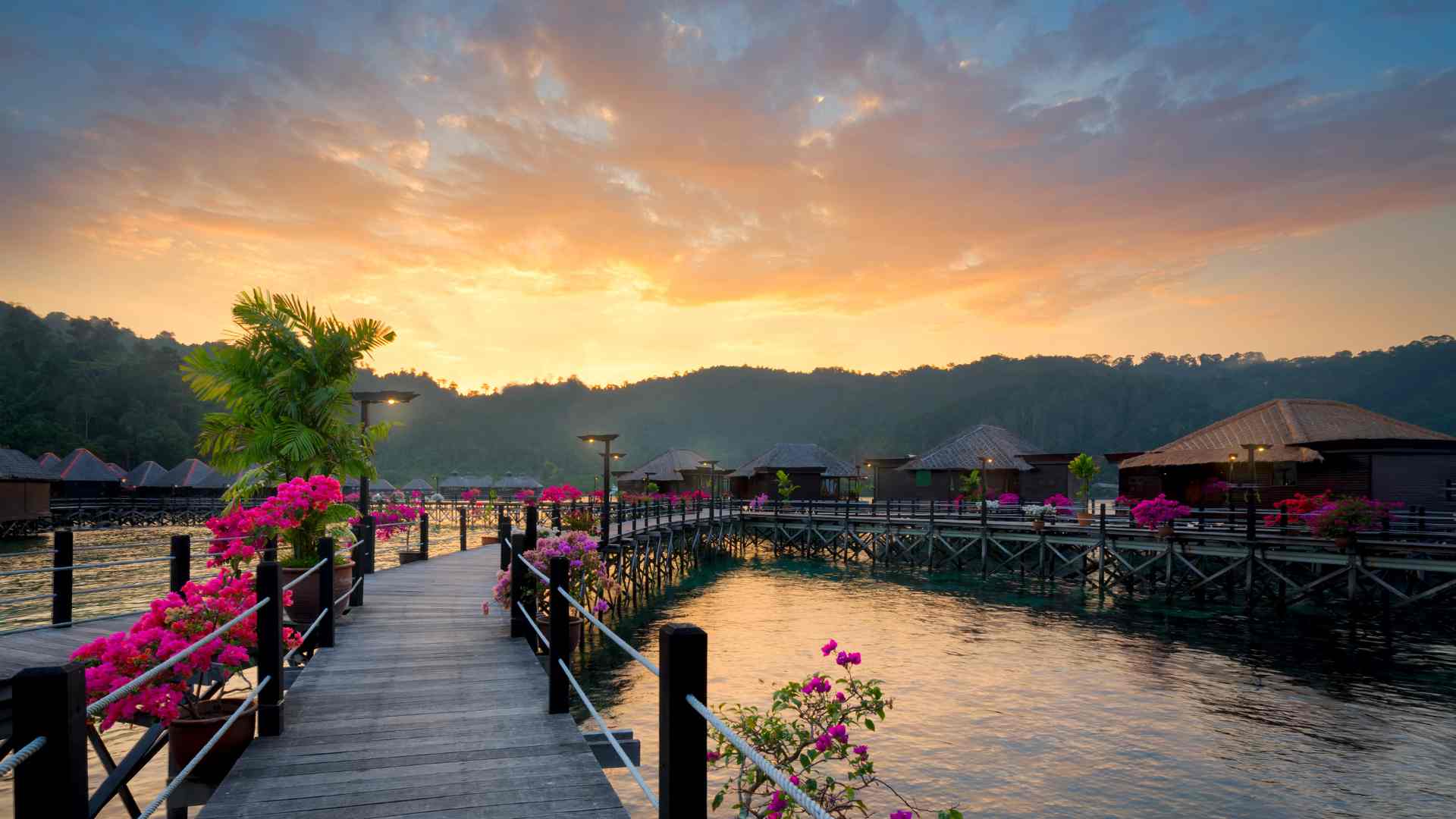 overwater bungalows caribbean